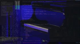 Luka Prinčič: Brief Introduction to Piano is Forte Memory (at on-the-fly - Live-Coding Hacklab @ ZKM_Cube) by Music by Numbers